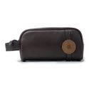 Necessaire Masculina em Couro Laroche - Marrom