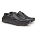 Mocassim Drive Laroche Bali em Couro - Preto