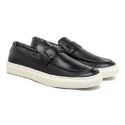 Slip On Loafer Laroche Connect em Couro - Preto