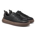 Sapatenis Casual Masculino Dublin em Couro - Preto E L 