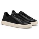 Sapatenis Casual Masculino Dublin em Couro - Preto E L