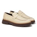Sapato Loafer Laroche Everest em Couro - Marfim E L