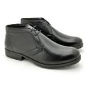 Bota Saara em Couro - Preto