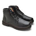 Bota Vacanza em Couro - Preto