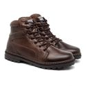 Bota Coturno Masculino Laroche Vacanza em Couro - Café