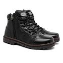 Bota Coturno Masculino Laroche Vacanza em Couro - Preto