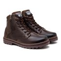 Bota Coturno Masculino Laroche Vacanza em Couro - Café