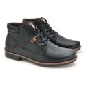 Bota Masculina Montana em Couro - Preto