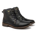 Bota Masculina Montana em Couro - Preto E L