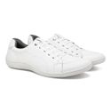 Sapatenis Laroche Caym em Couro - Off White E L