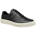 Sapatenis Casual Seul em Couro - Preto