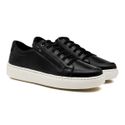 Sapatenis Masculino Street em Couro - Preto E L