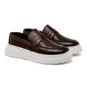 Slip On Loafer Masculino Laroche Toquio em Couro - Café