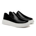 Slip On Masculino Laroche Toquio em Couro - Preto