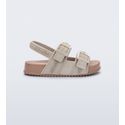 Mini Melissa Sandália Cozy M Lover Baby - Bege 