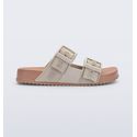 Mini Melissa Chinelo Cozy Slide M Lover - Bege