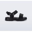 Mini Melissa Sandália Kick Off Sandal Baby - Preto