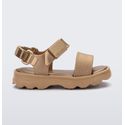 Mini Melissa Sandália Kick Off Sandal - Dourado