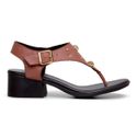 SANDALIA ROSE CONFORT COM DETALHES EM METAIS