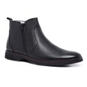 Bota Chelsea Zíper Sapatoterapia Amortecedora Preto Logan