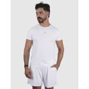 Camiseta Basic Usup Branco Poliamida Uv 50+ Manga Curta 