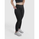 Legging Luna Usup Preto Poliamida Uv 50+ Blackout Bolsos na Lateral