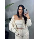 Jaqueta Jeans Natural