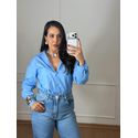 Maxi Camisa Azul