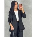 Maxi Blazer Preto