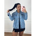 Jaqueta Jeans Oversized