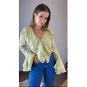 Camisa Cropped Bababados Verde