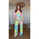 Calça Amor De Flor Estampado