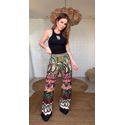 Calça Floresta De Onda Estampado