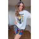 Tshirt Over Farm Rio Tucano Estampado