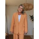Blazer Estruturado Chiclé Terra Cota
