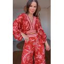 Blusa Franzida Amalfi Estampado