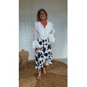 Saia Transpassada Animal Print
