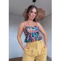Blusa Voo Dos Pássaros Estampado