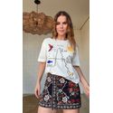 Tshirt Média América Latina Estampado