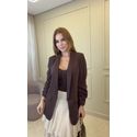Blazer Jordana Marrom