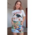 Short Saia Bem Querer Estampado
