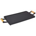 Chapa Bifeteira de Ferro Fundido 25 x 45cm - Rig