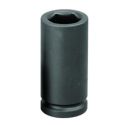 Soquete Sextavado Impacto Longo 1 Pol com Encaixe 3/4 Pol 080.250 Gedore