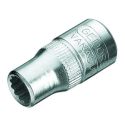 Soquete Estriado Crv Curto 5,5mm Encaixe 1/4 Pol 013.104 Gedore