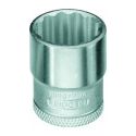 Soquete Estriado Crv Curto 5/8 Pol Encaixe 3/8 Pol 014.058 Gedore