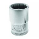 Soquete Estriado Curto CRV 1.3/16 Pol com Encaixe 1/2 Pol 015.167 Gedore