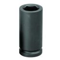 Soquete Sextavado Impacto Longo 1.7/16 Pol com Encaixe 3/4 Pol 080.257 Gedore
