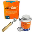 Kit Caixa de Remendo V-02 + Cola Cimento FV-00 + Rodilho 8mm FNT-1134