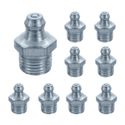 Kit Graxeira Aço Zincado Reta 1/4 Pol com 10 Peças FNT-1029 Fiontar