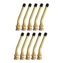 Kit Válvula para Pneu sem Câmara V3-20-4 90mm 34561 com 10 Unidades Latão Fiontar